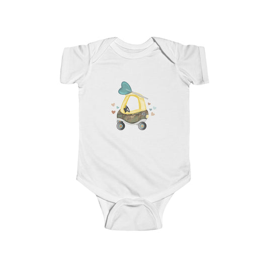 Valentine's Camo Cozy Coupe Infant Fine Jersey Bodysuit