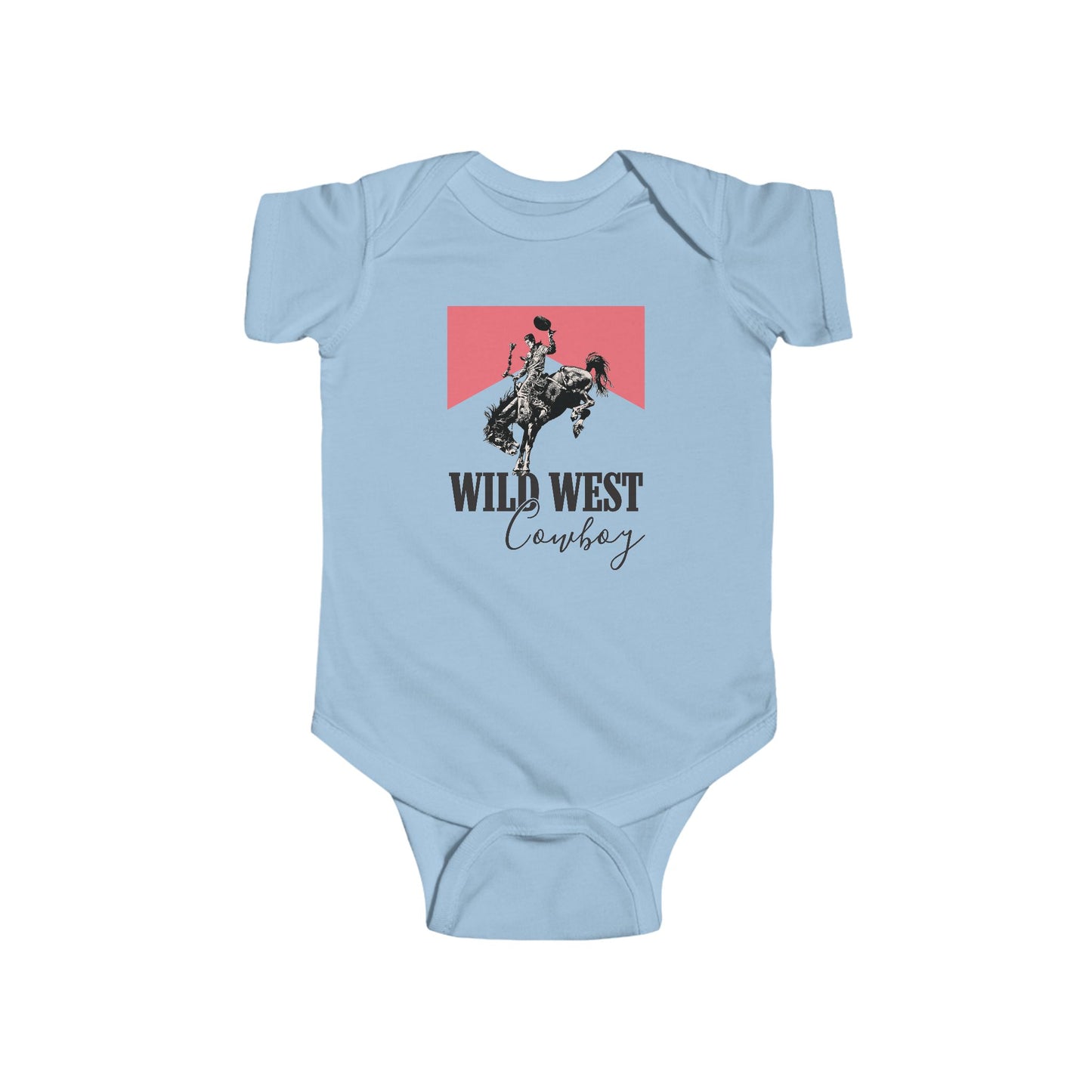 Cowboy Infant Fine Jersey Bodysuit