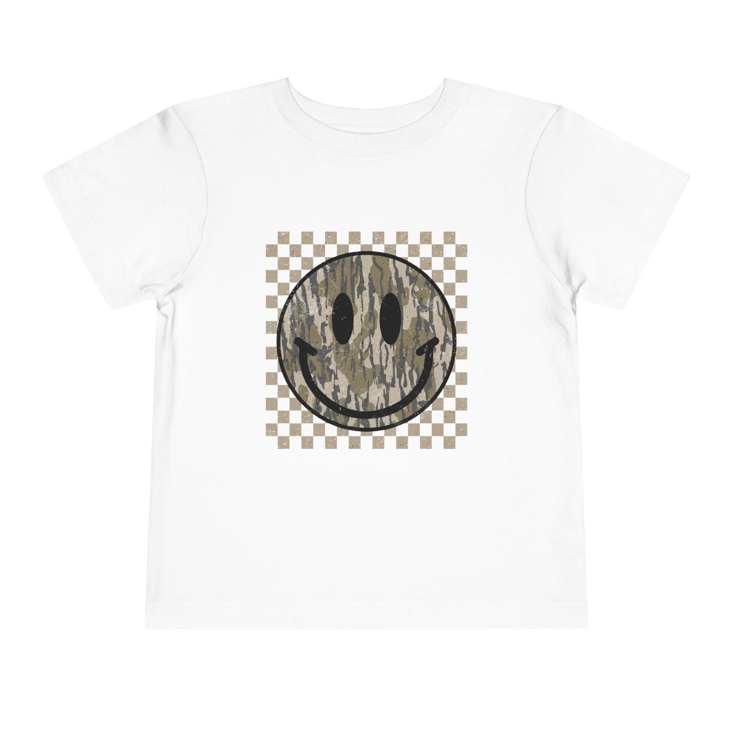 Camo Smiley Toddler Tee