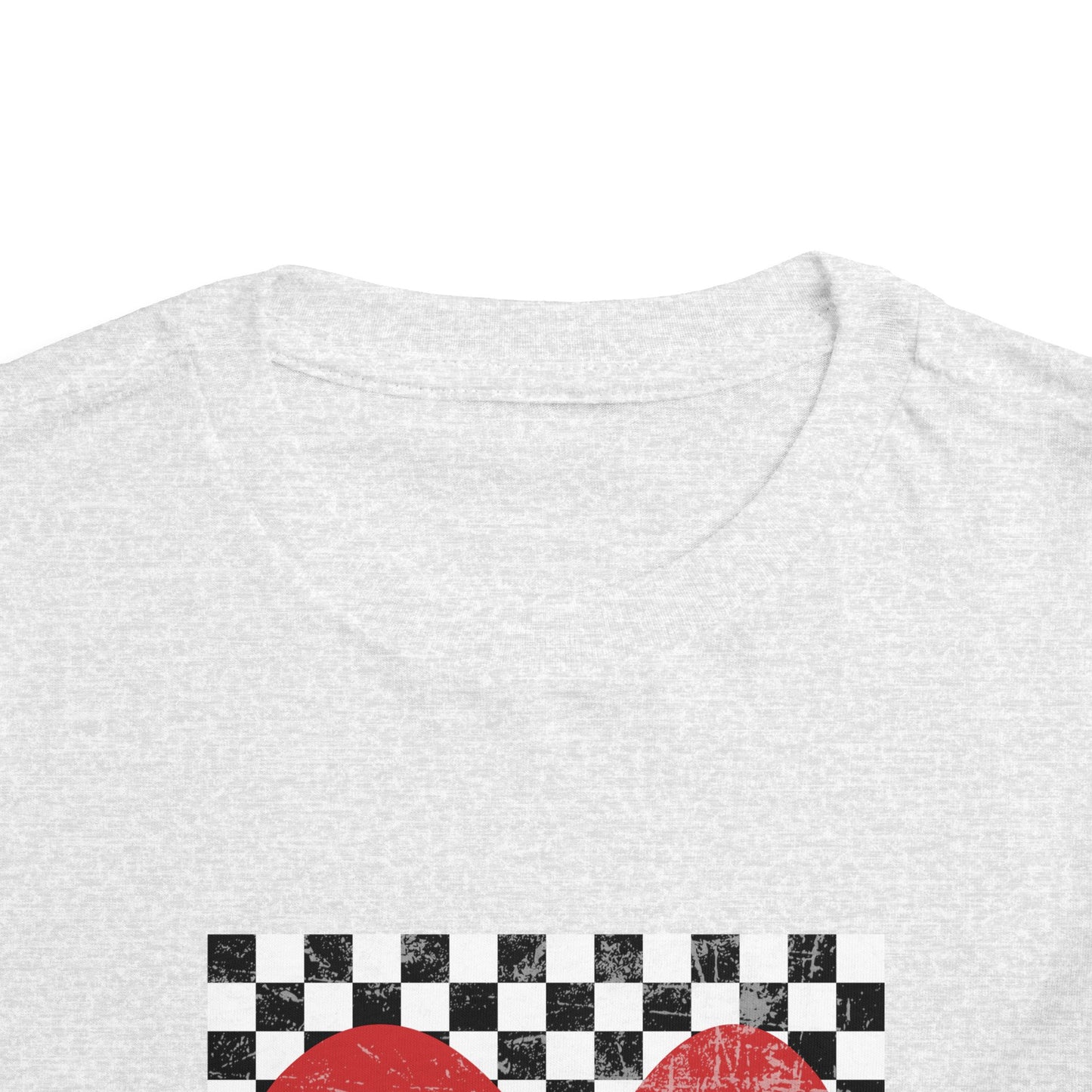 Valentine's Checkered Heart Shirt Toddler Tee