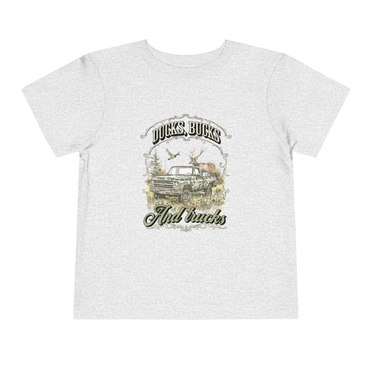 Ducks, Bucks, & Trucks Toddler Tee