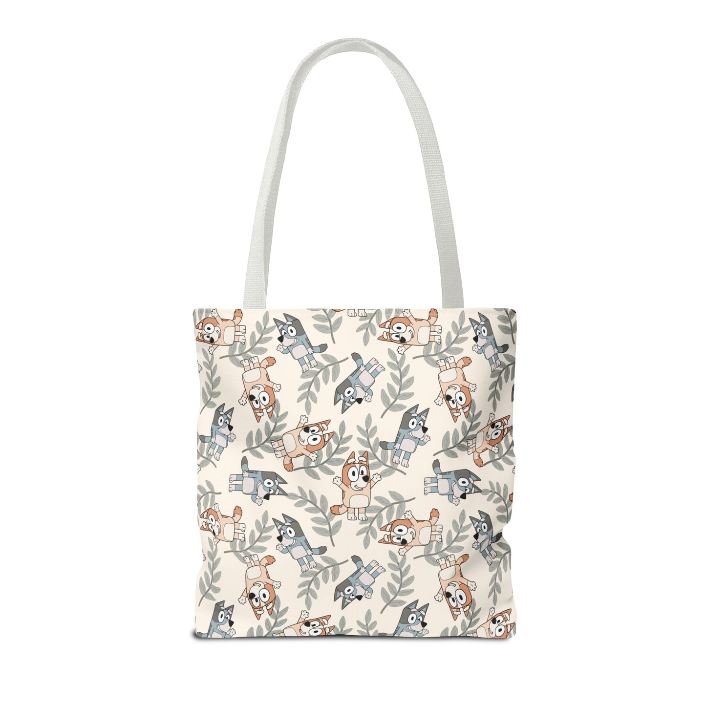 Boho Blue Dog Tote Bag