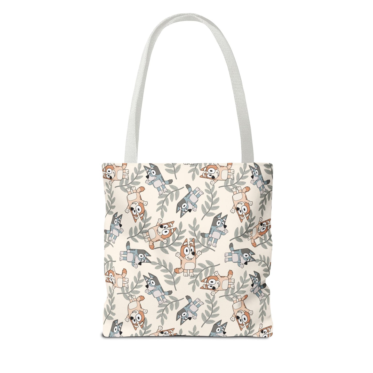 Boho Blue Dog Tote Bag