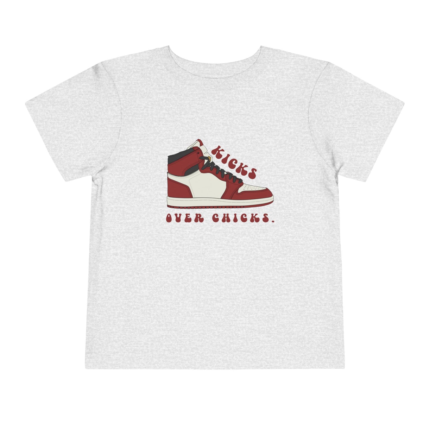 Kicks Over Chicks Toddler Tee