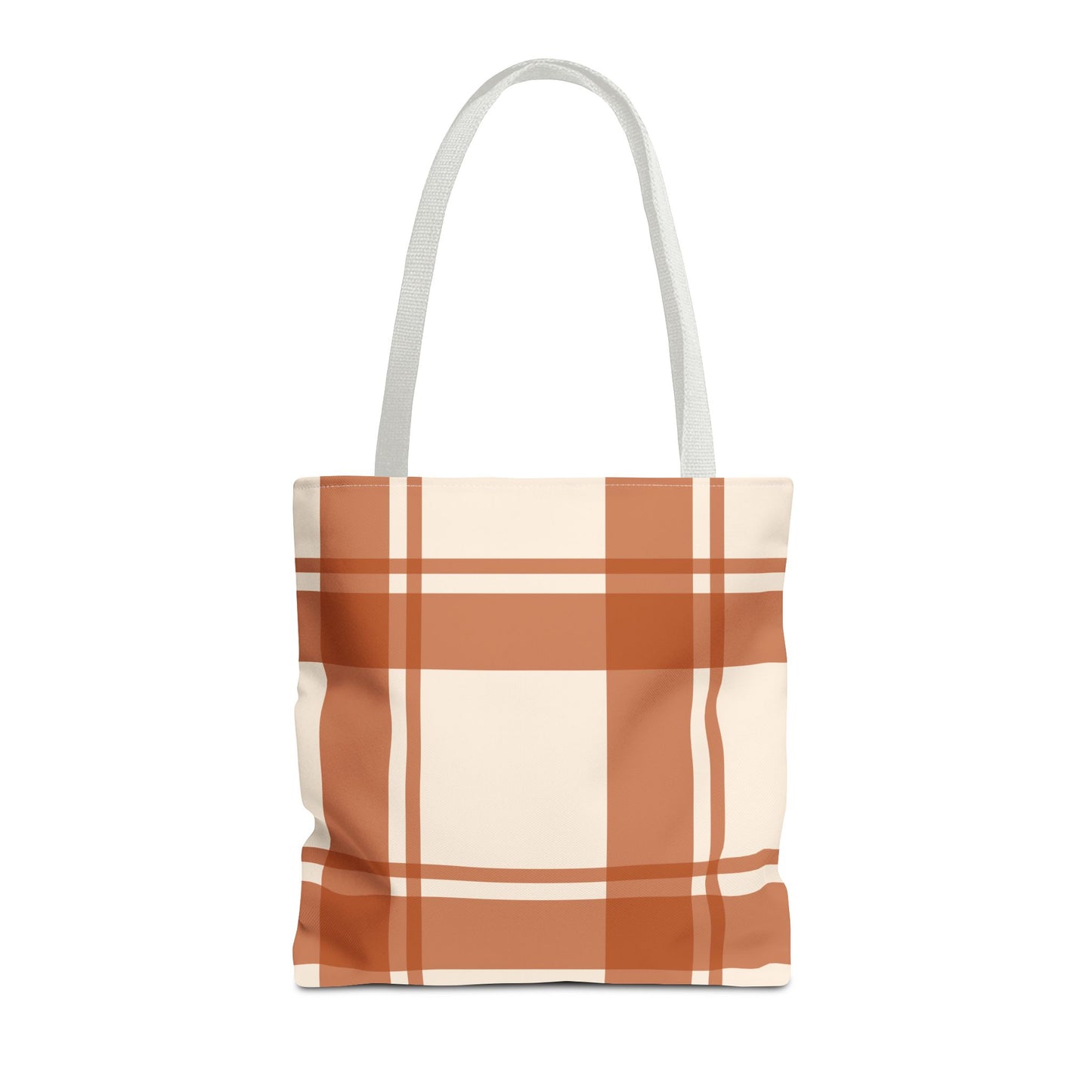 Western Plaid Tote Bag