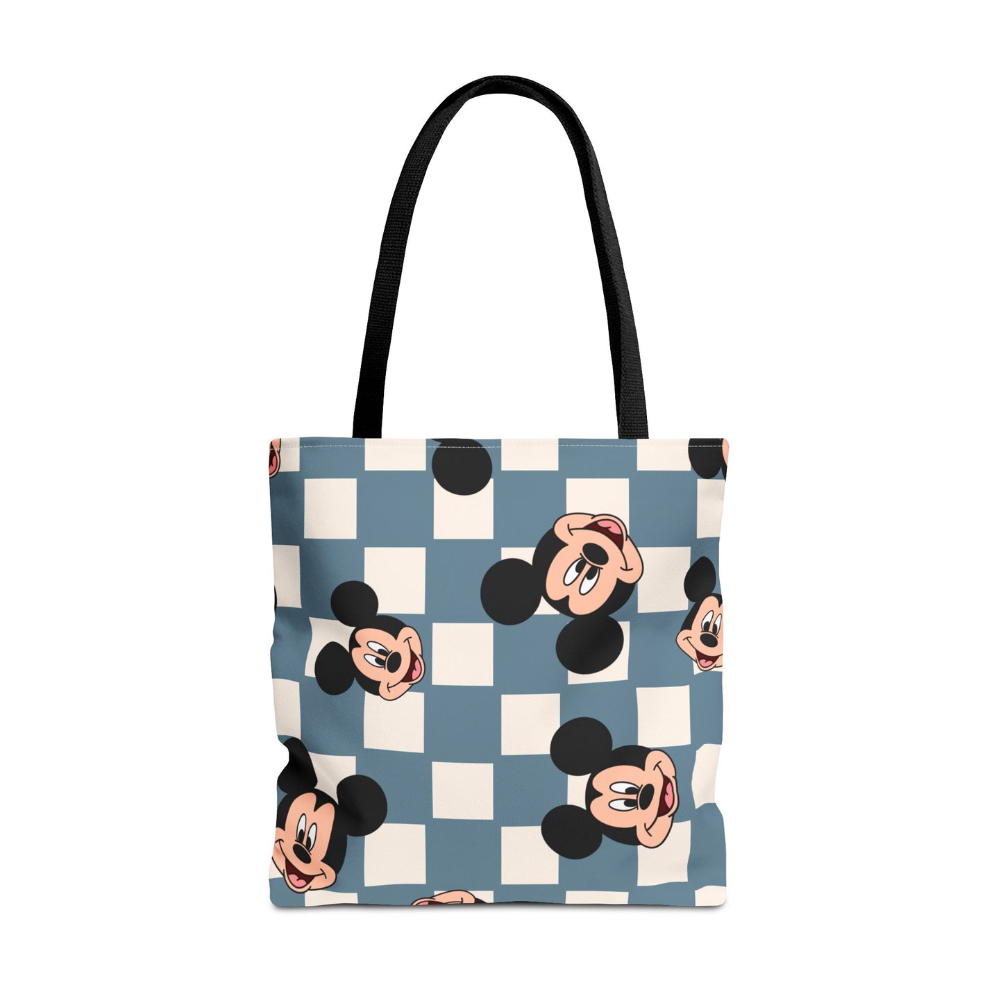 Checkered Mickey Mouse Tote Bag