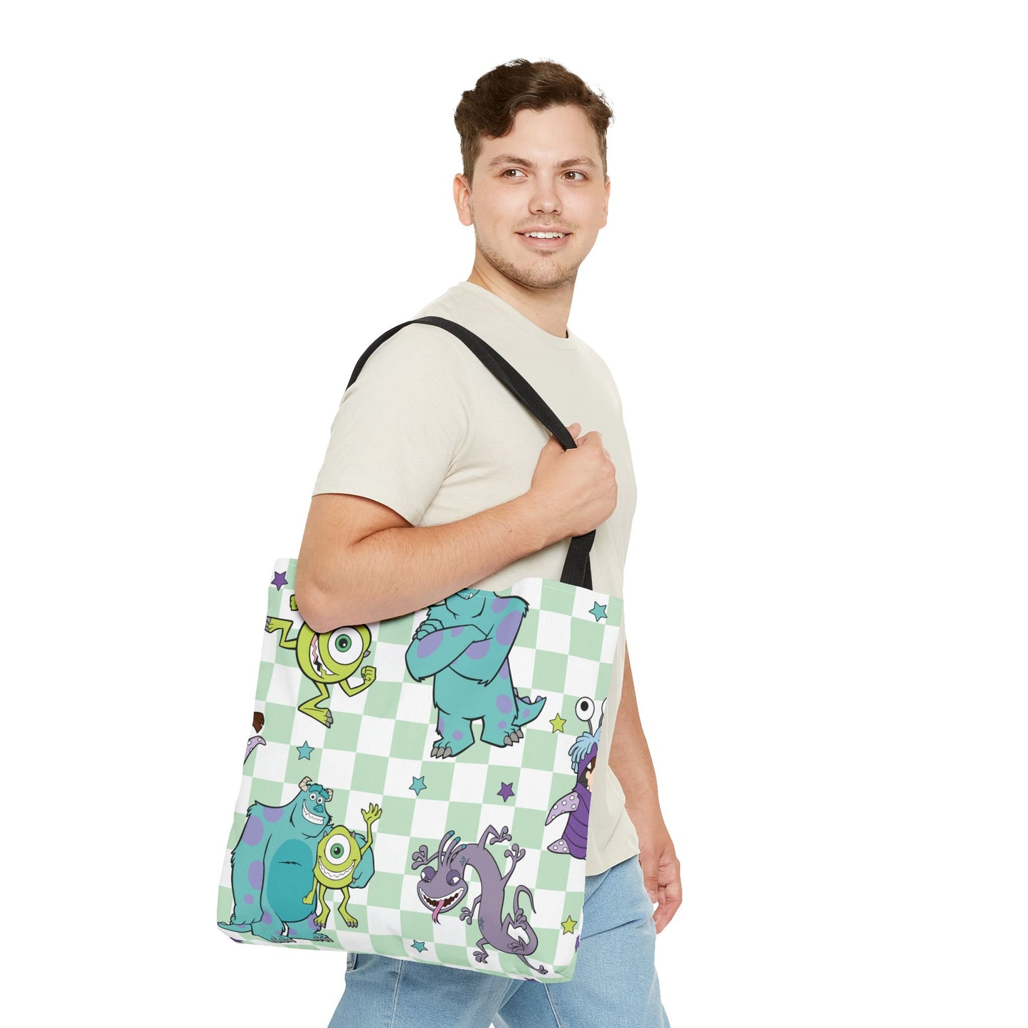 Monster Tote Bag - Cute and Fun Design for Kids and Adults