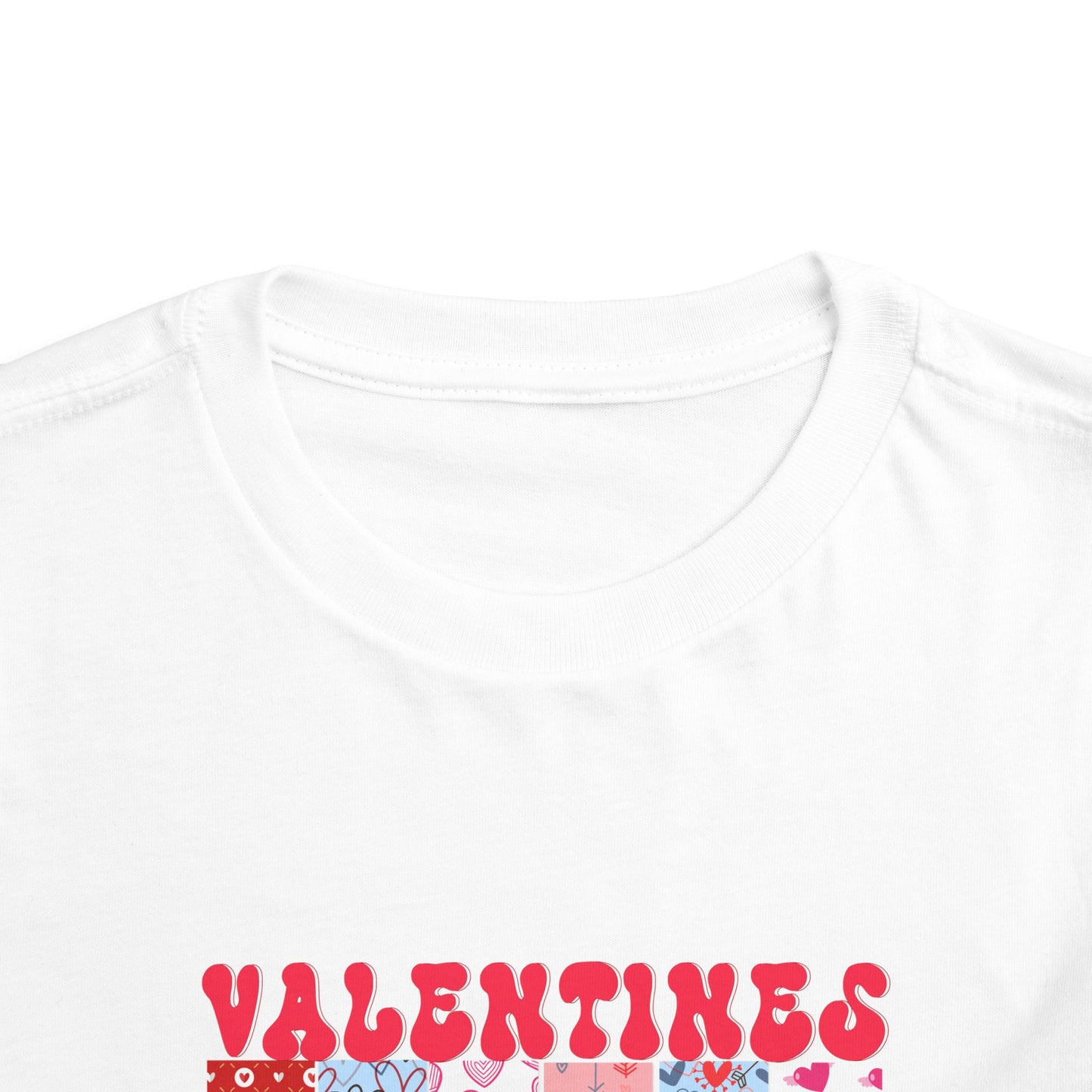 Blue Dog Valentine's Toddler Tee