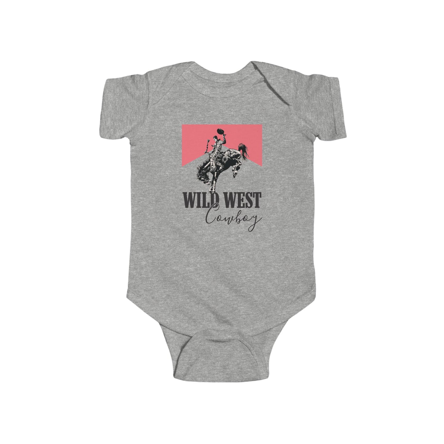 Cowboy Infant Fine Jersey Bodysuit