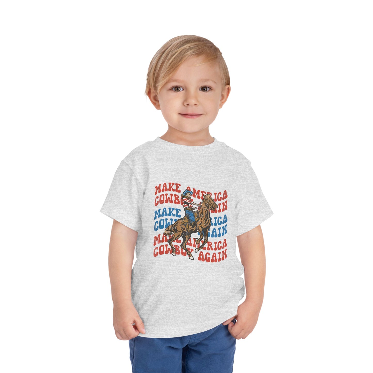 Cowboy America Toddler Tee