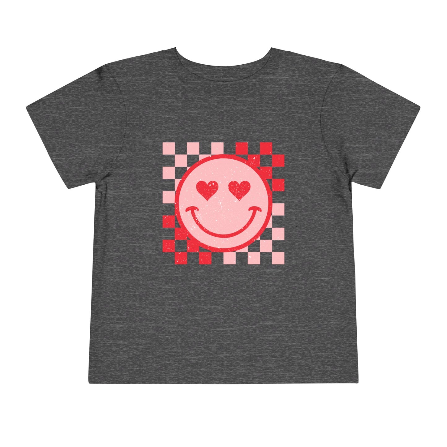 Smiley Face Valentine's Toddler Tee