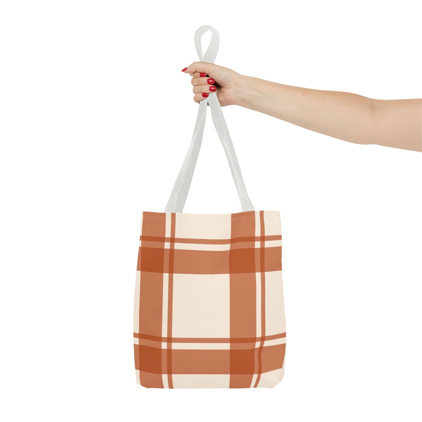 Western Plaid Tote Bag