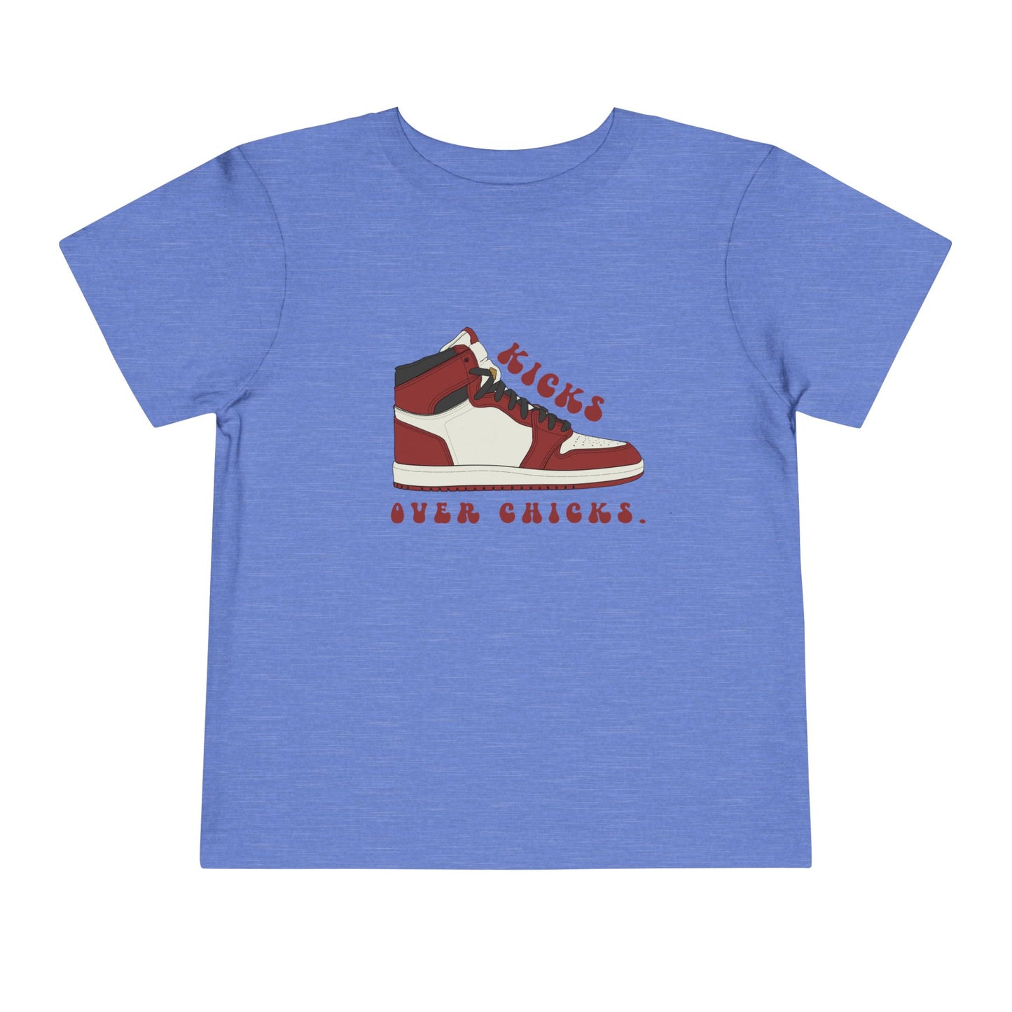 Kicks Over Chicks Toddler Tee