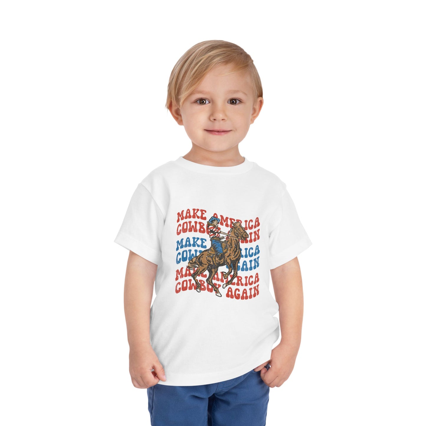 Cowboy America Toddler Tee