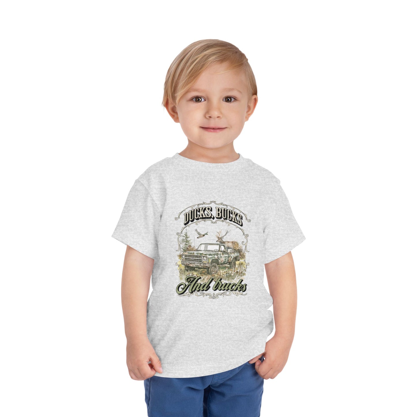 Ducks, Bucks, & Trucks Toddler Tee