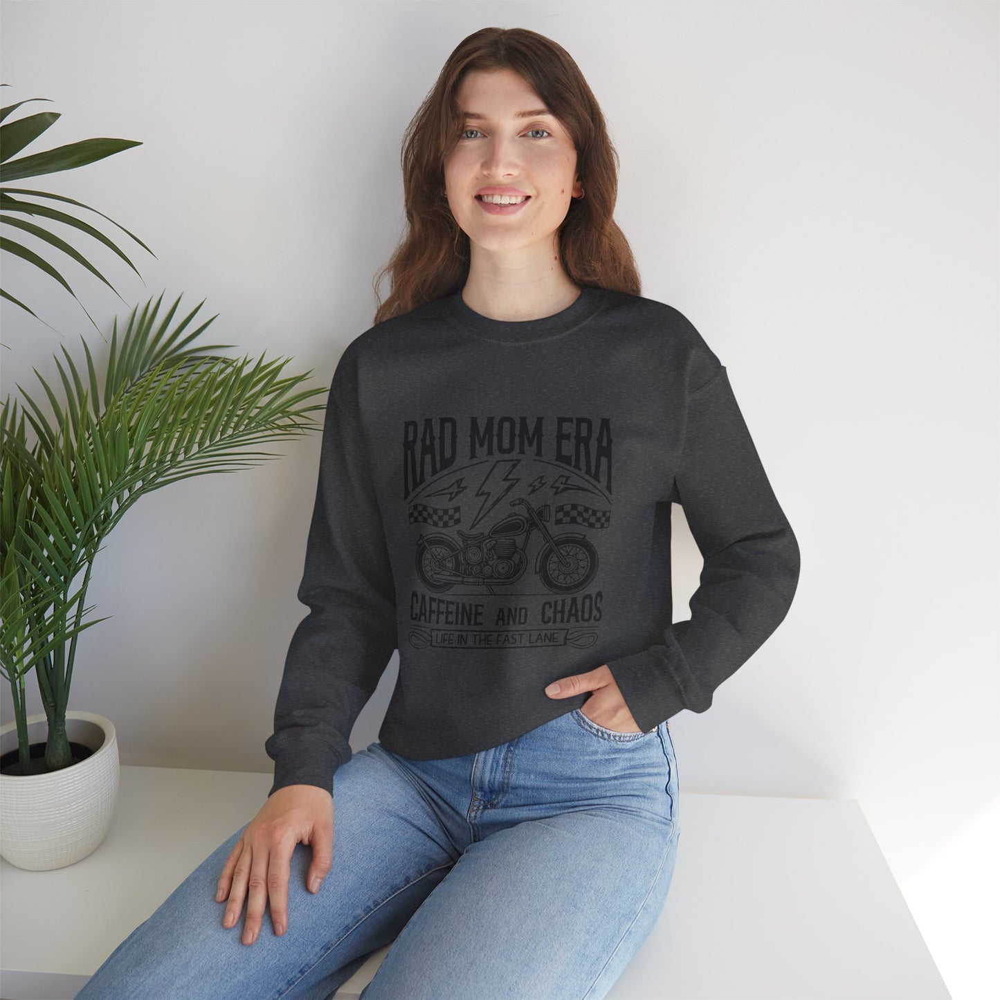 Rad Mom Crewneck Sweatshirt