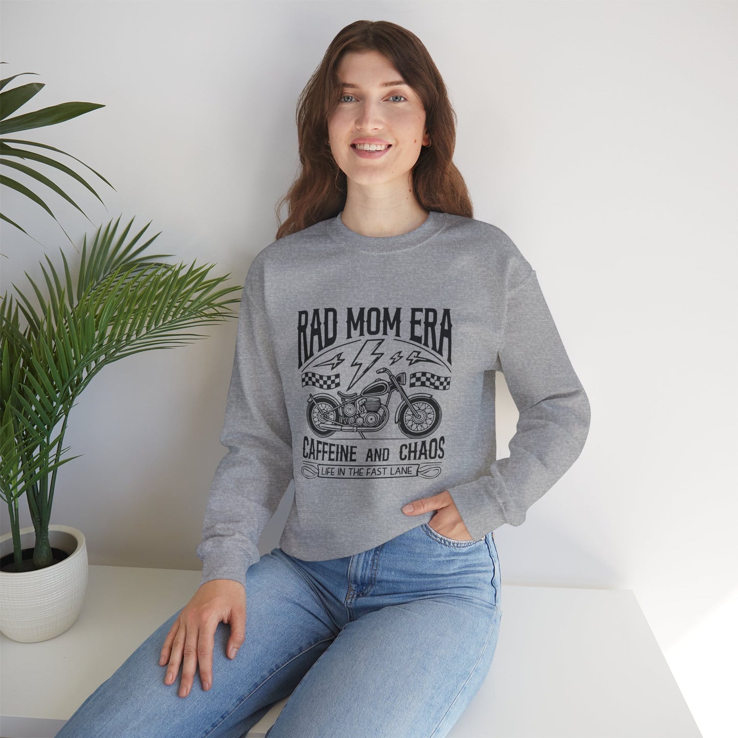 Rad Mom Crewneck Sweatshirt