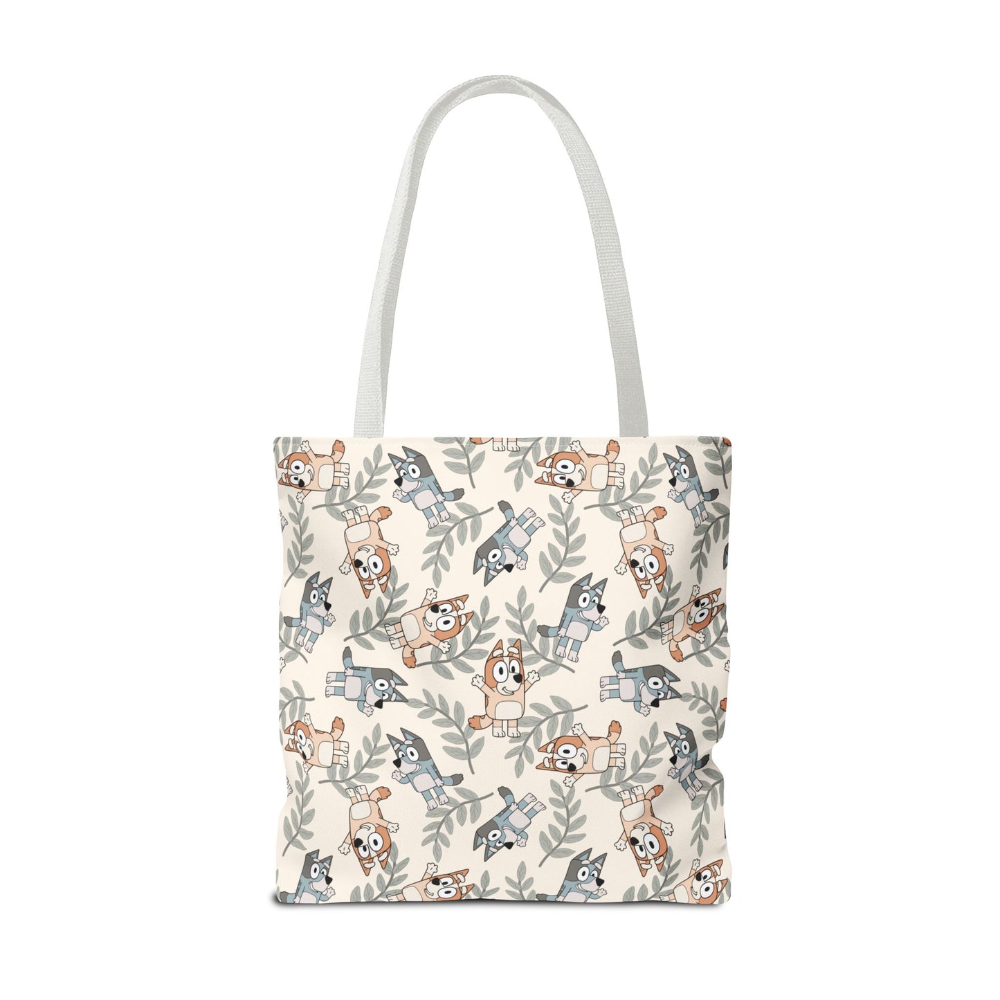 Boho Blue Dog Tote Bag