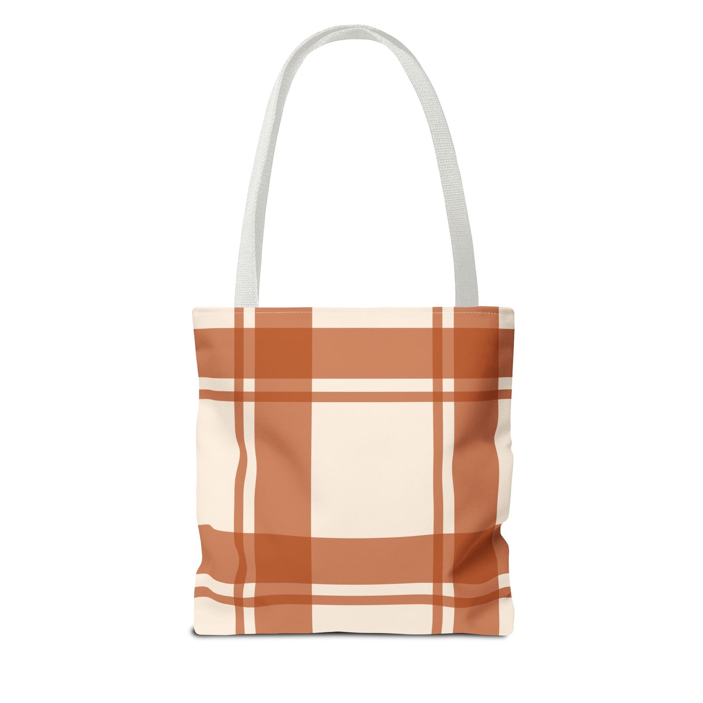 Western Plaid Tote Bag