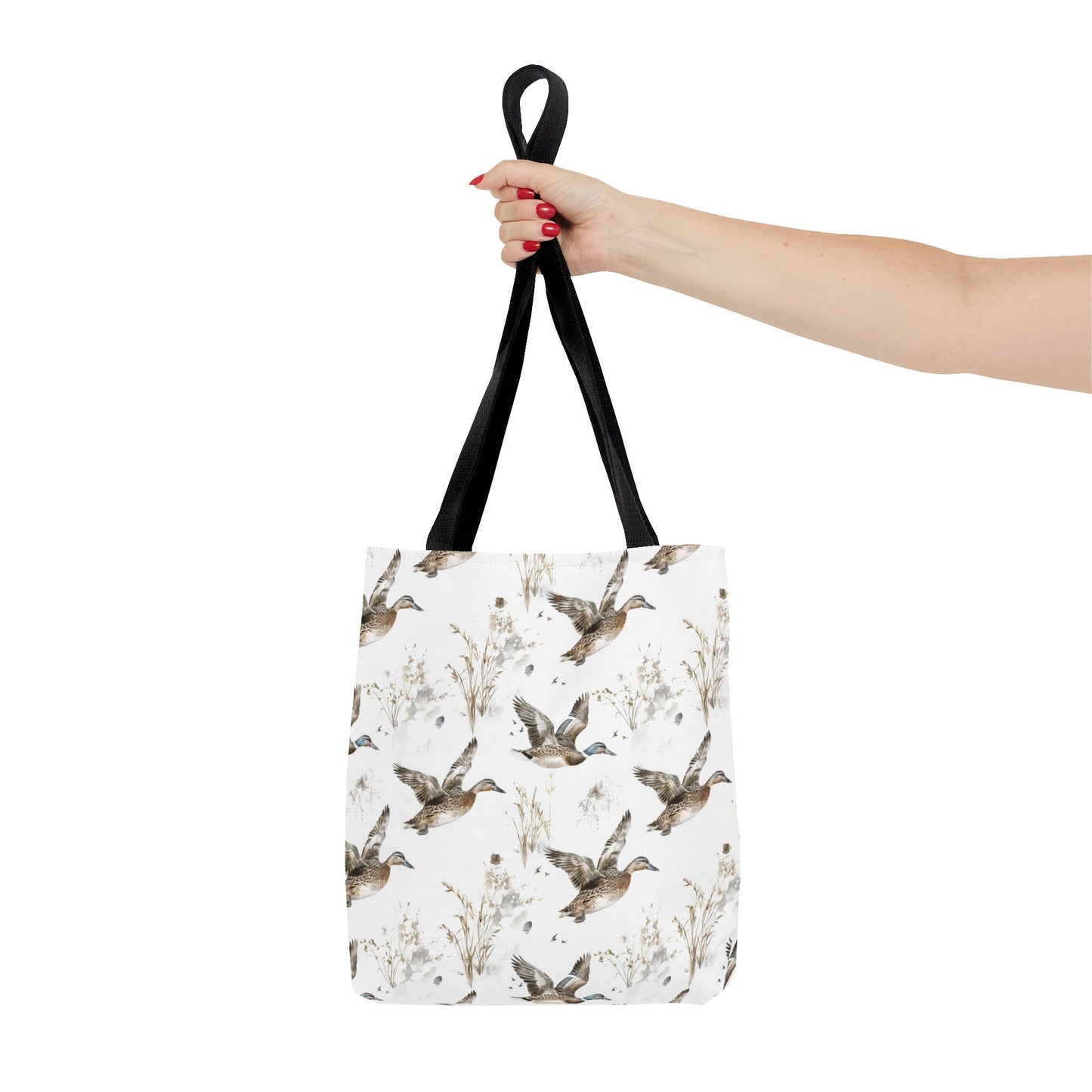 Duck Tote Bag - Quirky Animal Print Design